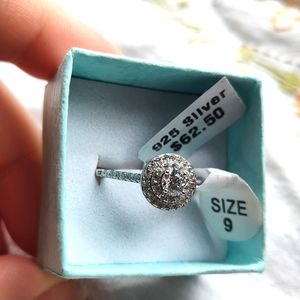 Sterling Silver Ring Size 9